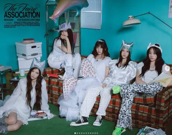 ▲NewJeans。（圖／翻攝自NewJeans官方Instagram）