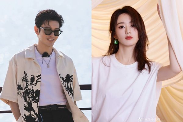 ▲趙麗穎、黃曉明主演的新作傳出欠薪。（圖／翻攝自黃曉明、趙麗穎微博）