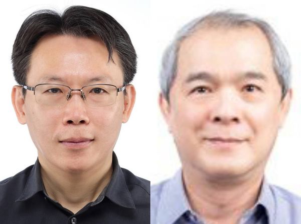 ▲左為行政院核定的花蓮港務分公司總經理蘇建榮；右為基隆港務分公司代總經理宋益進。（圖／港務公司）