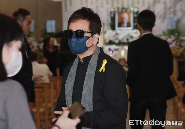 ▲▼金鐘製作人葉天健告別式-陳凱倫。（圖／記者周宸亘攝）