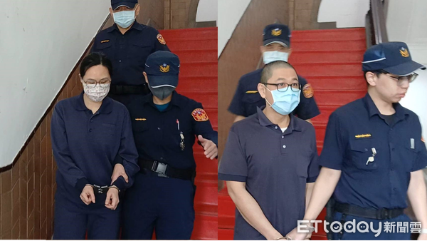 ▲▼im.B詐騙案二審宣判，曾耀鋒、張淑芬，以及被害人。（圖／記者吳銘峯攝）