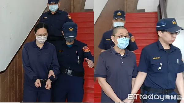 ▲▼im.B詐騙案二審宣判，曾耀鋒、張淑芬，以及被害人。（圖／記者吳銘峯攝）