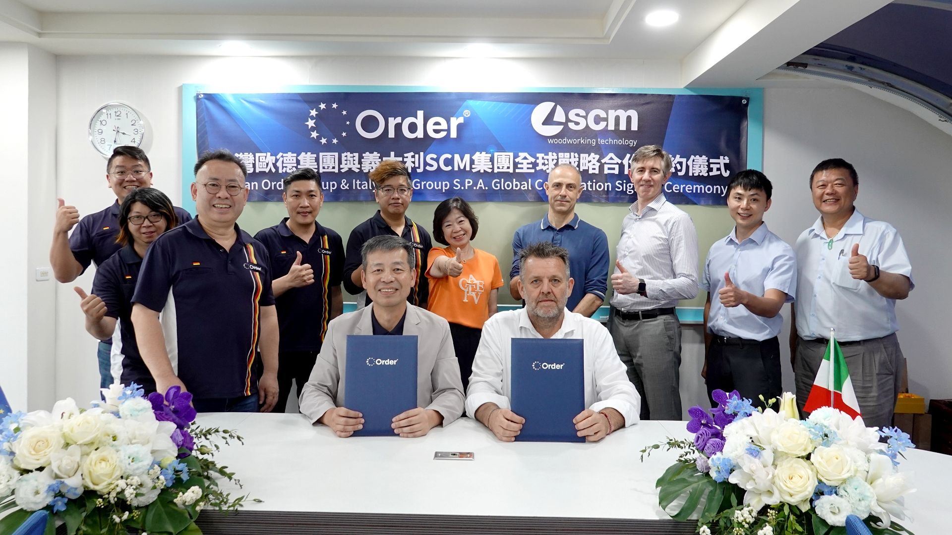 ▲▼歐德集團,國際物流中心,德國,義大利,智慧生產線,木作,陳國都。（圖／業者提供）