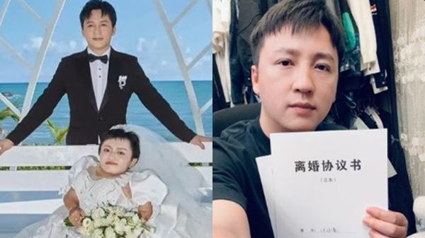 ▲80cm玻璃娃娃富婆宣布離婚！熬3年還他自由　男星淨身出戶：我食言了。（圖／翻攝自大雙哥抖音）