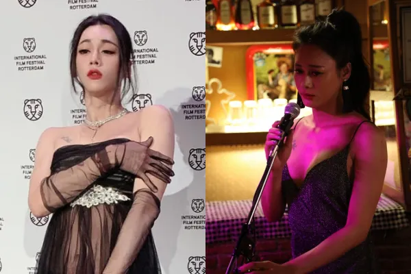 ▲「台南范冰冰」蔡書綺全裸「貴妃入浴」，大膽展露兩種性徵。（圖／攝露士提供）