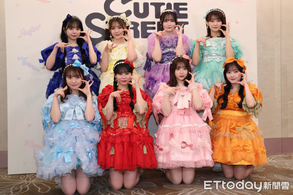 ▲▼ 日本爆紅女團CUTIE STREET聯訪。（圖／記者黃克翔攝）
