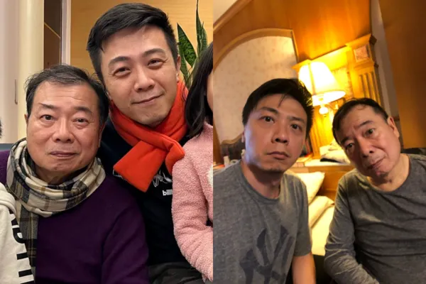 外送用▲▼廖峻三度中風病床照曝光！　兒子錦德喊話「不要轉傳」：沒經過家人同意。（圖／翻攝自Facebook／錦德）