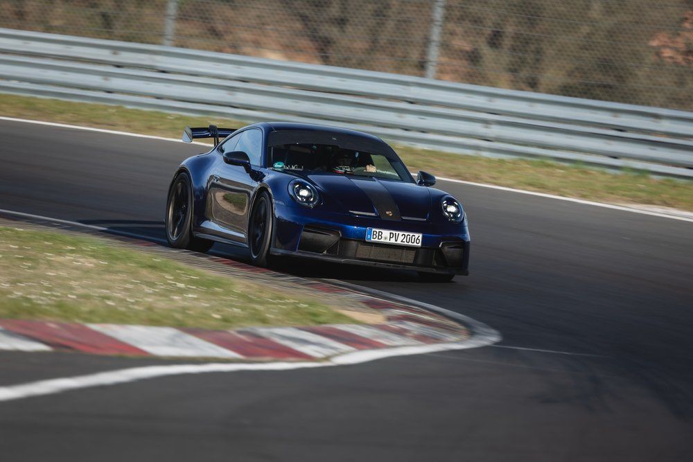 ▲保時捷911 GT3創最速手排記錄。（圖／翻攝自Porsche）