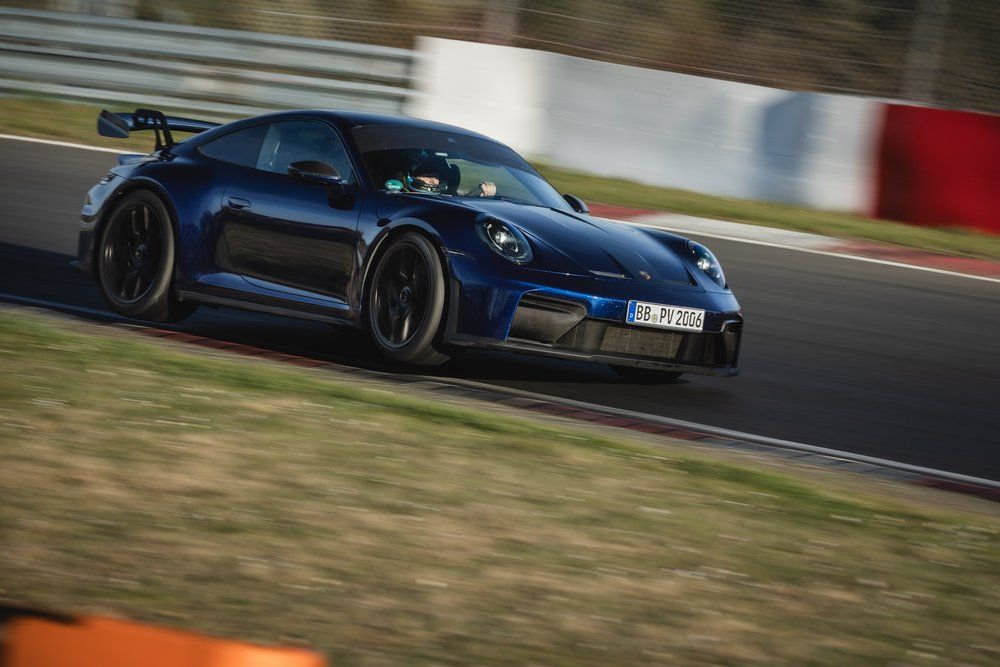 ▲保時捷911 GT3創最速手排記錄。（圖／翻攝自Porsche）