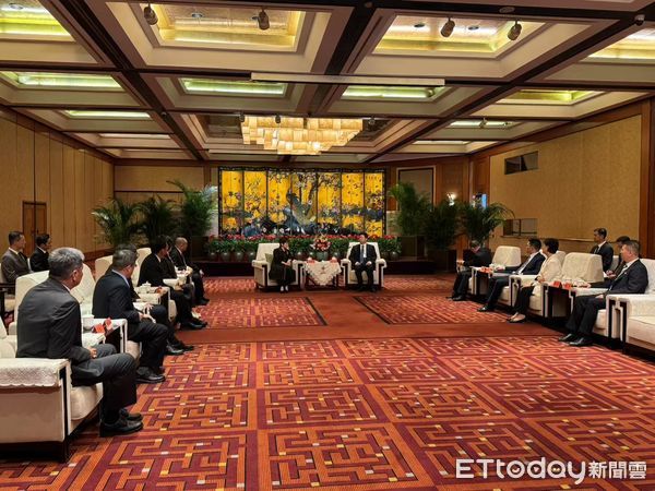 ▲▼ 宋濤會見洪秀柱一行（2025.4.17）            。（圖／記者任以芳攝）