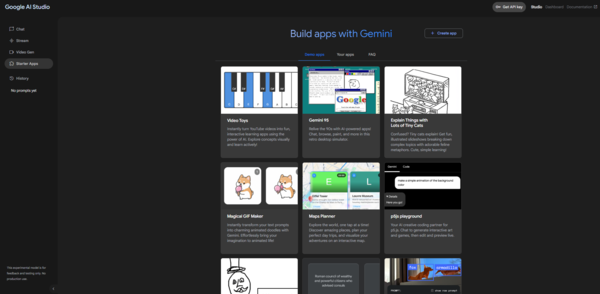 ▲▼Google AI studio。（圖／官網）