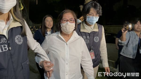 ▲▼黃呂錦茹深夜移送北檢。（圖／記者黃哲民攝）