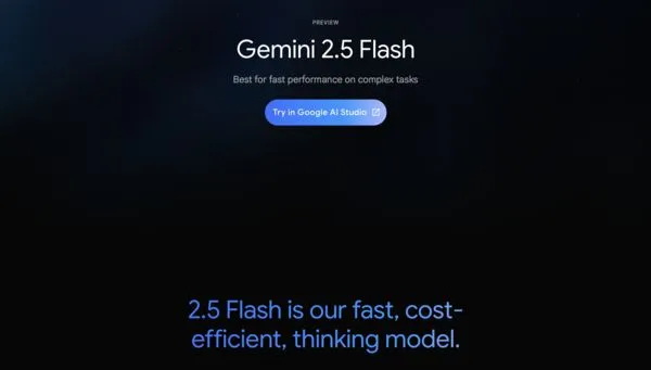 ▲▼Google Gemini 2.5 flash。（圖／Google）