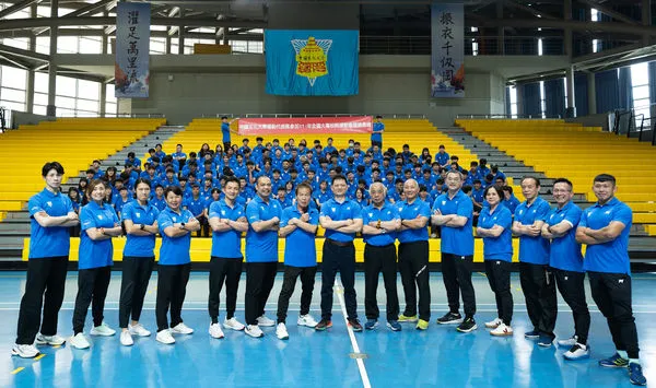 ▲文化大學285人代表團誓師出征全大運，拳后林郁婷回家助陣。（圖／文化大學提供）