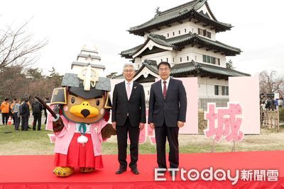 黃偉哲出席日本弘前櫻花祭　見證台南、弘前、青森三方情誼歷久彌新