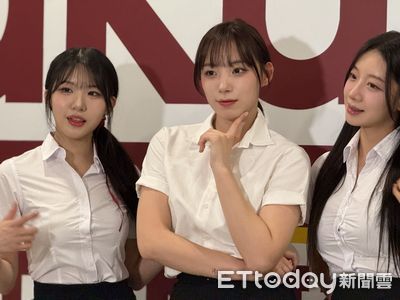 桃猿韓籍3本柱首合體變身職場女神！羞喊：沒上班過...制服應援超吸睛