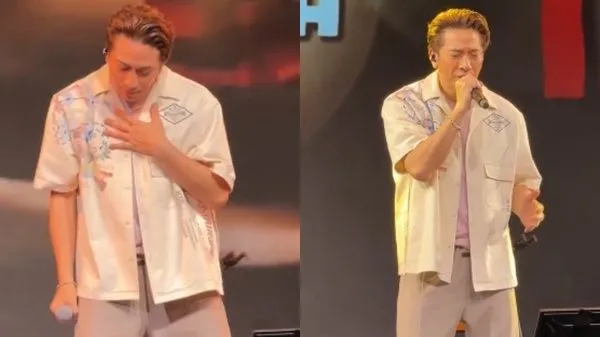 ▲演唱會「唱不上去、走音」尷尬道歉！　港男星吳卓羲：盡力了。（圖／翻攝自小紅書／1906科技園揚韜廣場）