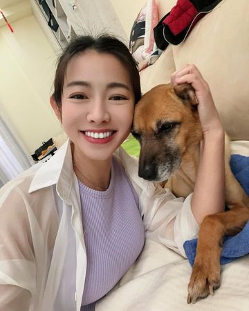▲米可白希望明年也能與愛犬過生日。（圖／翻攝自Instagram／mimi00419）