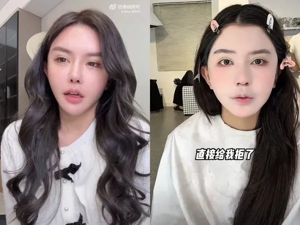 ▲▼大陸百萬網紅韓安冉申請美國簽證，在面談時被拒，氣到拍影片。（圖／翻攝自微博）