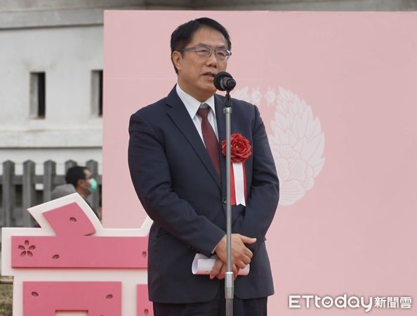 ▲市長黃偉哲18日應邀出席弘前市年度盛事「弘前櫻花祭」開幕式，親赴當地回應友誼市長年支援，展現三方穩固城市外交情誼。（圖／記者林東良翻攝，下同）