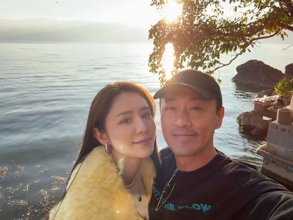 ▲▼張馨月嫁家產84億的富二代港星林峰，婚後頻陷入輿論風波。（圖／翻攝自微博、小紅書）