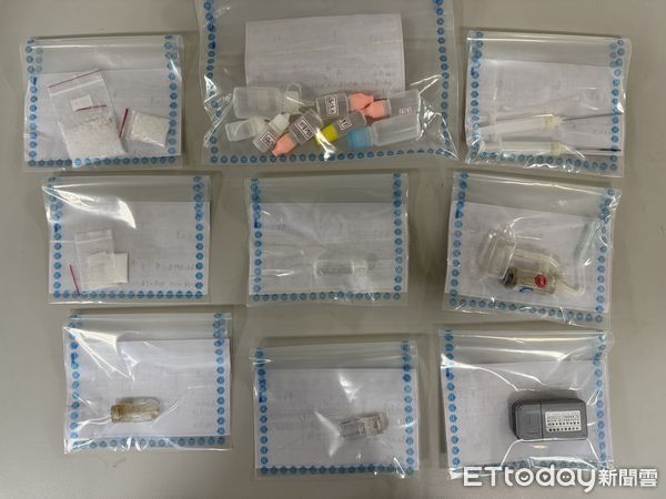 ▲遭通緝的林男、張女情侶檔，前往蘆洲訪友解毒癮，警方上門查緝遭逮。（圖／記者陸運陞翻攝）