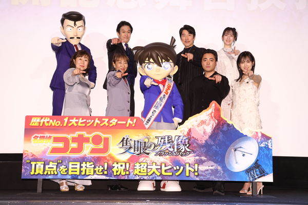 ▲▼劇場版《名偵探柯南：獨眼的殘像》首日票房飆10億日幣。（圖／翻攝自X）