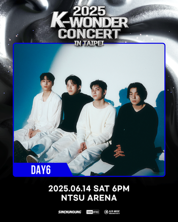 ▲▼ 超猛拼盤+1！泰民、DAY6等4組大咖齊聚 　6月林口體育館嗨唱2.5小時。（圖／SHOWOFFICE提供）