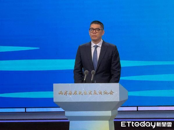 ▲▼ 大陸國民黨副主席連勝文            。（圖／記者任以芳攝）