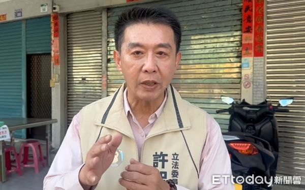 ▲民進黨立法委員許智傑。（圖／記者許宥孺翻攝）