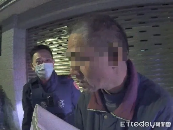 ▲觀音區林姓男子深夜迷途至10多公里外的中壢區。（圖／中壢警分局提供）