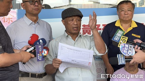 ▲高雄雙罷劫負責人徐尚賢父親。（圖／記者吳世龍攝）