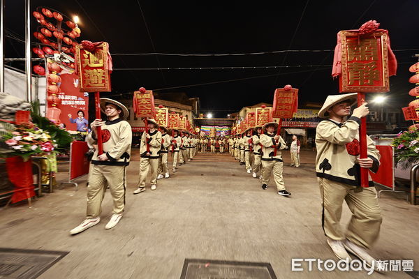 ▲西螺福興宮遵循傳統體制，舉行隆重的祝壽祈福祀禮，敬備三獻祀宴敬拜太平媽祖，誠祈聖母恩澤天下、共享太平。（圖／記者游瓊華翻攝）