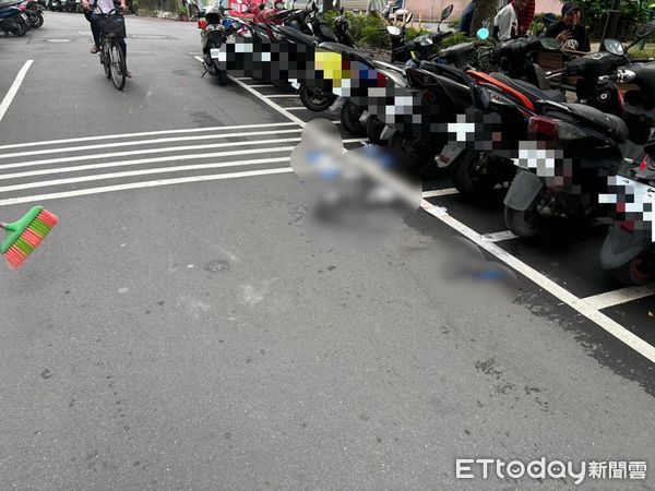 ▲▼             新莊一名25歲男子從6樓墜落，目前生命跡象穩定。（圖／記者陸運陞翻攝）