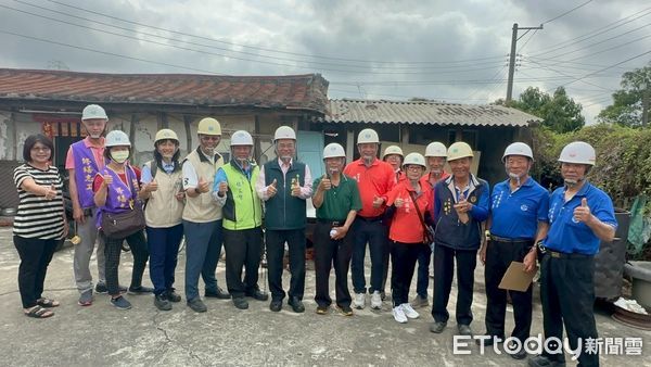 ▲台南做工行善團修繕足跡遍及台南，第289戶火災案完工重生。（圖／記者林東良翻攝，下同）