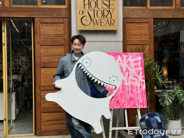 ▲Darren出席「House of Story Wear一日店長」活動。（圖／記者黃庠棻攝）