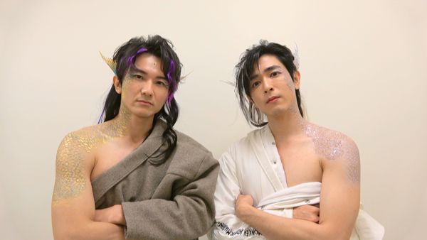 ▲《戲說台灣》推出全新單元《人面魚精》，主演李威鴻、帝言。（圖／三立提供）