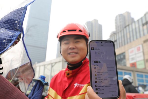 ▲京東外賣騎手（外送員）。（圖／CFP）