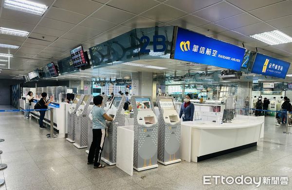 ▲▼民航局今協調航空公司協助金門機場旅客疏運。（圖／民航局提供）