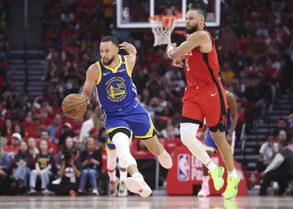 ▲勇士柯瑞、巴特勒。（圖／路透） 