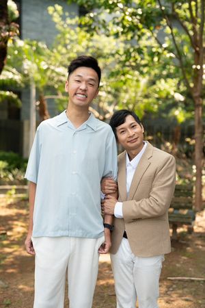▲香蕉發文祝福好友逸祥結婚。（圖／翻攝自香蕉臉書）