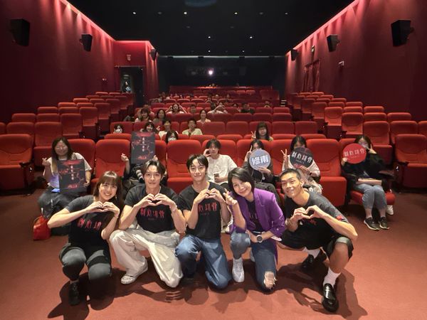 ▲劉修甫、曹佑寧、丁寧及牧森為電影《刺心切骨》勤跑宣傳。（圖／前景娛樂、劇匯文創提供）