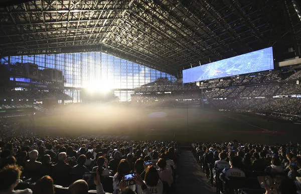 ▲▼日本北海道火腿鬥士Es Con Field Hokkaido球場           。（圖／達志影像／美聯社）