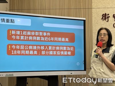 屈公病境外移入創18年新高!印尼感染最多 嚴重關節痛到無法行動
