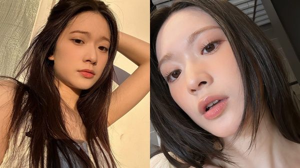 ▲超幸運！午休吃飯巧遇「港仙氣女神」坐對面　雲浩影親民搭話悄幫買單。（圖／翻攝自雲浩影臉書）