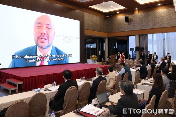 ▲台南市長黃偉哲出席國際登革熱研討會，盼透過國際合作提升防疫量能。（圖／記者林東良翻攝，下同）