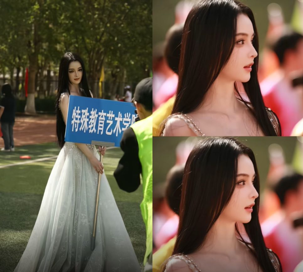 ▲▼宸玥因為長得太美，被質疑造假。（圖／翻攝微博）