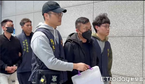 ▲竹聯幫靜安會文山分會「大天」黃嫌遭警方逮捕訊後法院裁定羈押。（圖／記者張君豪翻攝）