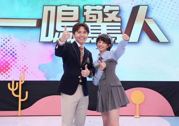 ▲▼ 黃豪平、宇珊接下《一鳴驚人》主持棒。（圖／中天綜合台提供）