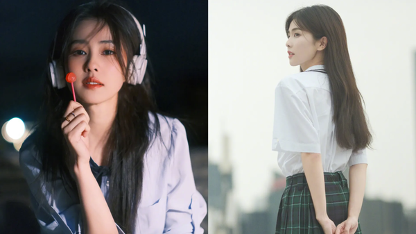 ▲白鹿。（圖／翻攝自微博／白鹿my）